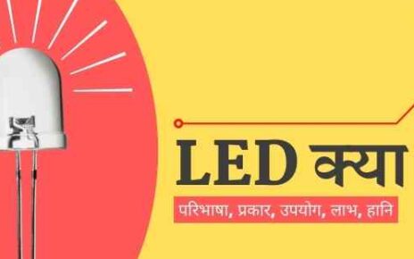 LED क्या होता है? LED का फुल फॉर्म, प्रकार और उपयोग.