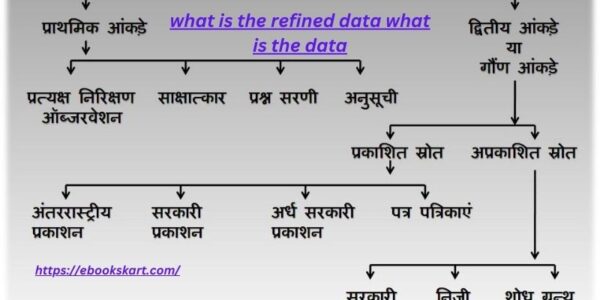 what is the refined data what is the data