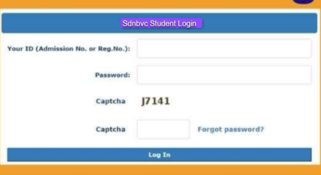 Sdnbvc Student Login